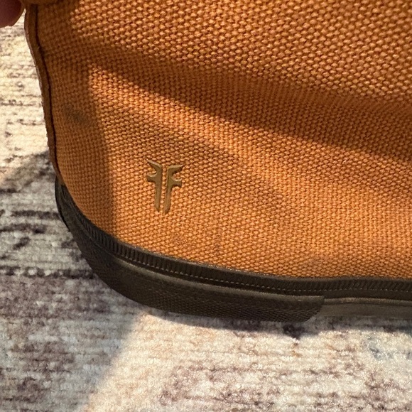 Frye Ludlow Chukka Men’s  Sneaker- Canvas -Cognac Size 8.5 - Picture 6 of 8